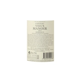 France - Frankrijk | Bordeaux - Bordeaux AC | Château Vieux Manoir 2015 Rouge 