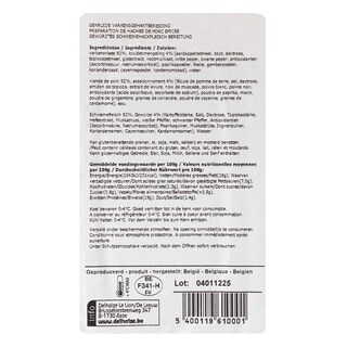 Delhaize | Gehaktbereiding | Varken | Gekruid 