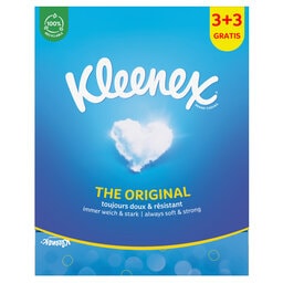 Kleenex Original Box Tissues 72ST | tissues in handige box