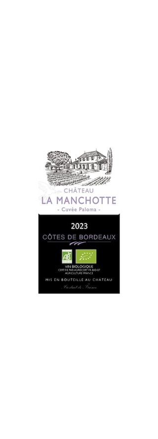 France | France | Château Manchotte 2023 Rood Bio 
