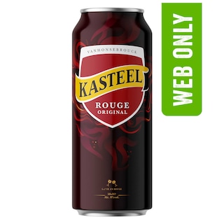 Kasteel | Bière forte fruitée | 7% ALC. | Rubus framboise | Cannette 