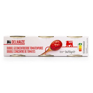Delhaize | Tomaten | Puree 3 x 70 gr