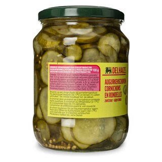 Delhaize | Cornichons | Rondelles | Aigre-doux 