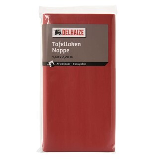 Delhaize | Tafelkleed | Bordeaux 