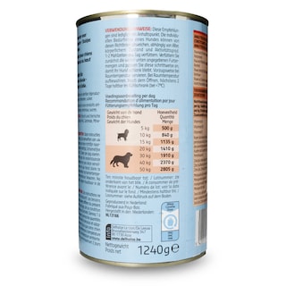 365 | Brokjes honden saus rund 