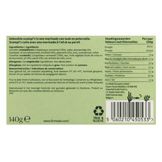 Fin | Scampi's | Gekookt | Look & peterselie 