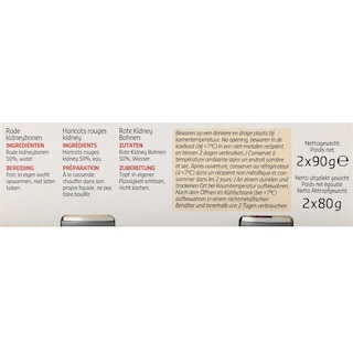 Delhaize | Bonen | Rode Kidney | 0% Zout 