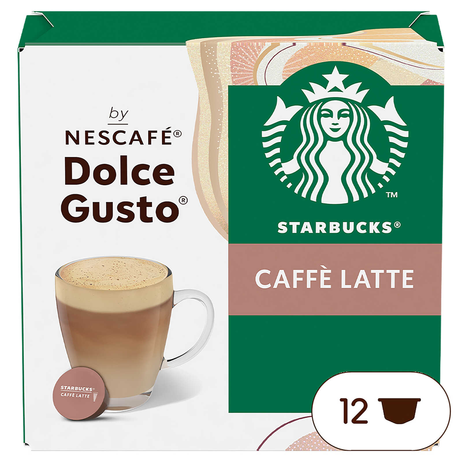 Starbucks Koffie Latte | 12 capsules