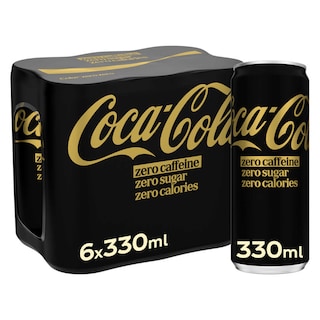 Coca-Cola | Zero | Zero Sugar en zonder cafeïne | Blik 