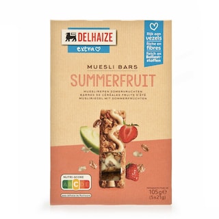 Delhaize | Barres | Muesli | Fraise | Pomme 