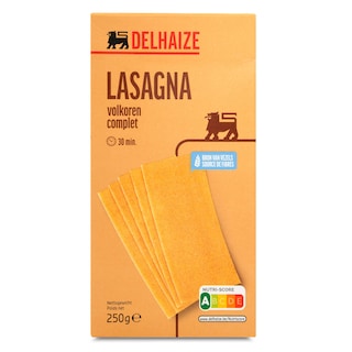 Delhaize | Pâtes | Lasagne | Complet 250 gr