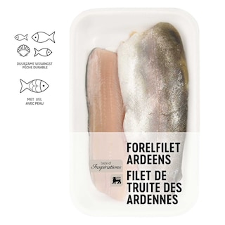 Taste of Inspirations | Filet | Truite | Ardenne | Peau +/- 225 gr