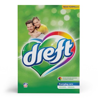 Dreft | Waspoeder | Regular | 3,9 kg | 60 DS 60 st