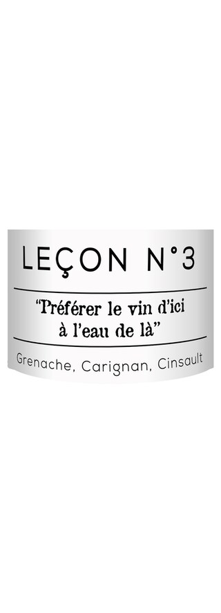 Leçon | N°3 | Rose Gris | 2023 75 cl