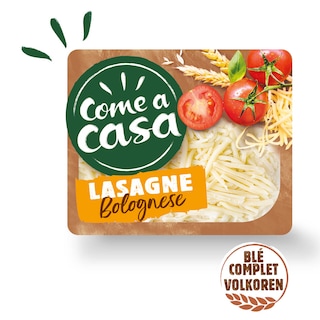 Come A Casa | Lasagne | Bolognaise | Blé complet 400 gr