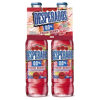 Desperados | Bière | Gout framboise et citron vert | 0% 