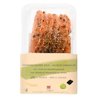 Appetit | Zalm | Wasabi, sesam & nori 