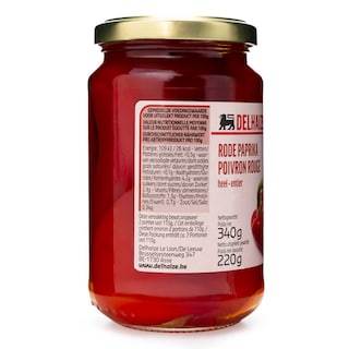 Delhaize | Poivrons | Rouges 220 gr
