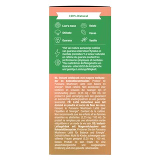Purasana | Koffie | Mushroom Latte | Poeder | Bio 6 x 10 gr