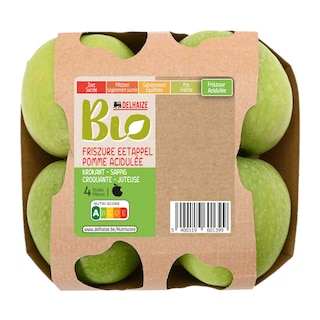 Delhaize | Bio | Eetappel | Zuur | Bio 