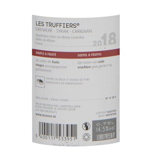 France - Frankrijk | Rhône - Côtes du Rhône | Les Truffiers Rouge 18 