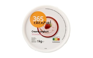 Delhaize | Yoghurt | Vol | Aardbei 