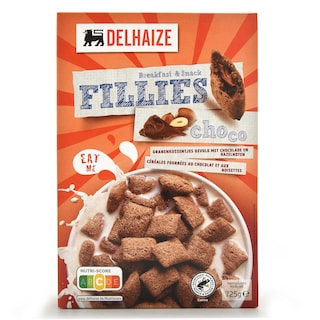 Delhaize | Ontbijtgranen | Choco Fillies 