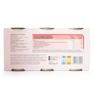 Delhaize | Tomates | Pelées | Cubes 