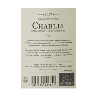 France - Frankrijk | Bourgogne - Chablis | Chablis prestige 2017 