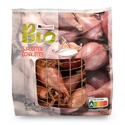 Delhaize | Bio | Sjalotten | Verpakt | Bio 500 gr