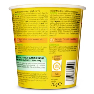 Delhaize | Cup | Noodle | Curry 
