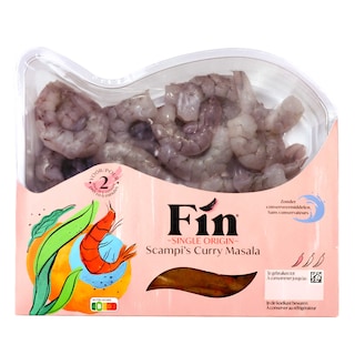 Fin | Scampi's | Masala curry 