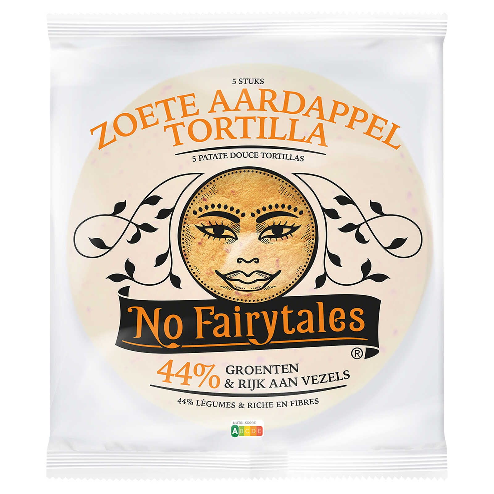 No Fairytales Tortilla wraps | Zoete aardappel