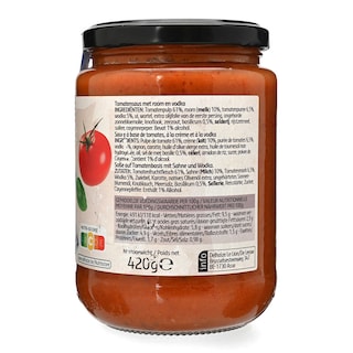 Delhaize | Saus | Tomaat | Wodka 