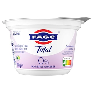 Fage | Yaourt grec authentique | nature | 0% m.g. 