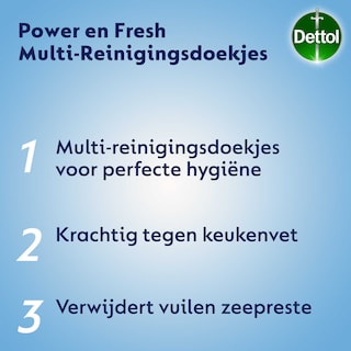 Dettol | Lingettes | Citron | 110st 