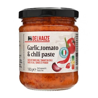 Delhaize | Marinade | Tomaten | Knoflook | Chili 
