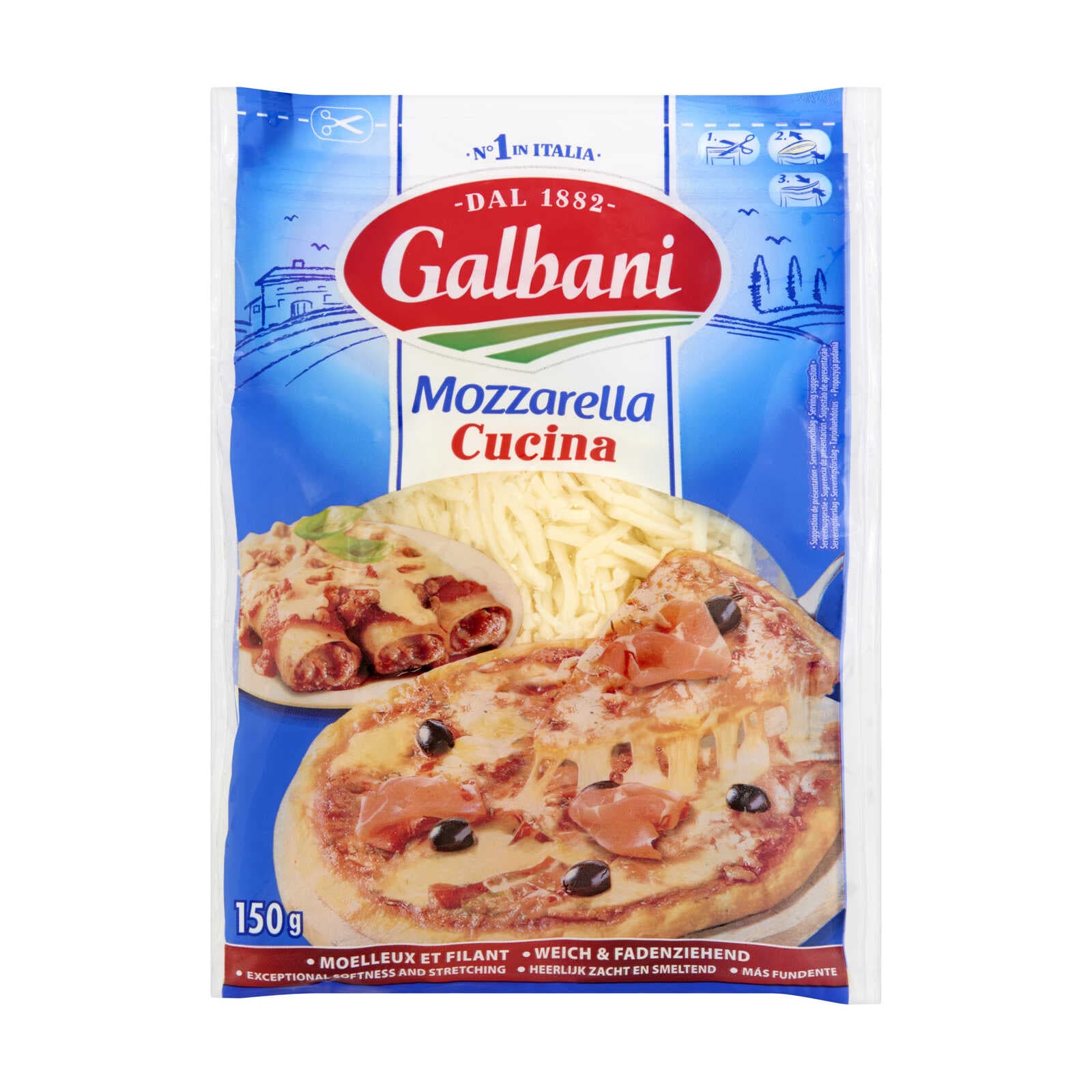 Galbani Mozzarella | Geraspt