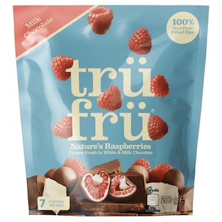 Trü Frü | Ijs | Framboos | Witte chocolade 