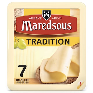 Maredsous | Fromage en tranches | Tradition | 200g 200 gr