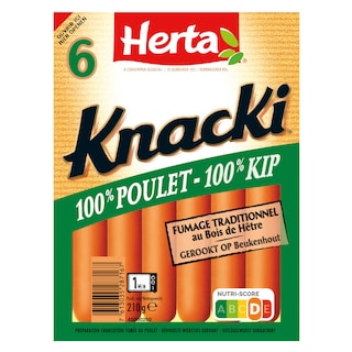 Herta | Knacki | Kip 210 gr