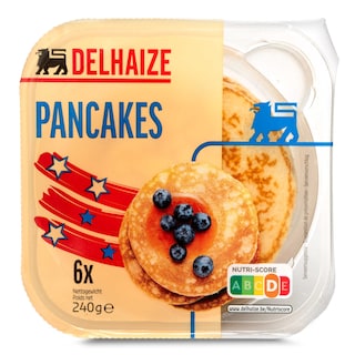 Delhaize | American pancakes 6PC 