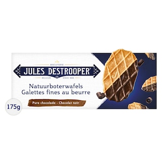 Jules Destrooper | Galette au Beurre et au Chocolat Noir 175 gr