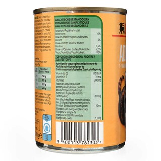 Delhaize | Aliment chat | Terrine | Lapin 400 gr