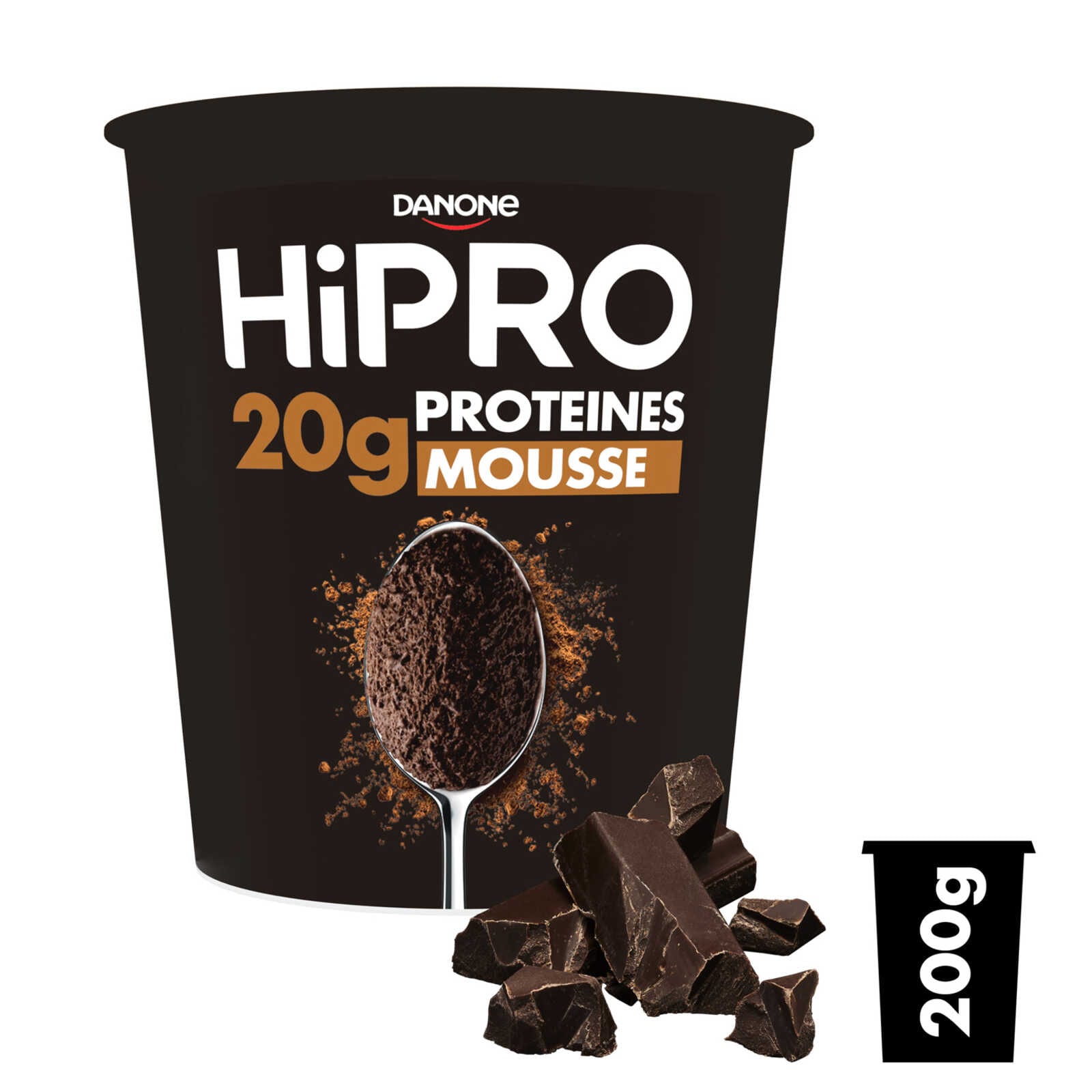 Hipro Om te lepelen | Mousse | Chocolade|Proteïne