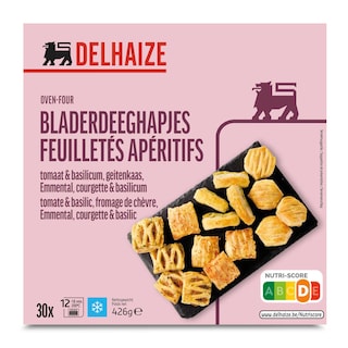 Delhaize | Hapjes | Bladerdeeg | 30st 