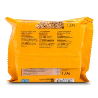 Delhaize | Crackers | Zaden | Pitten 