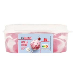 Delhaize | Ijs | Kers | Vanille 