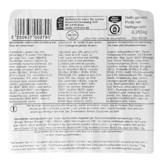 Delhaize | Burger | Zwitsere wijze +/- 240 gr