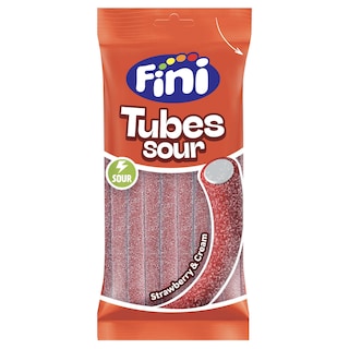 Fini | Snoepjes | Tube | Aardbei | Zuur 
